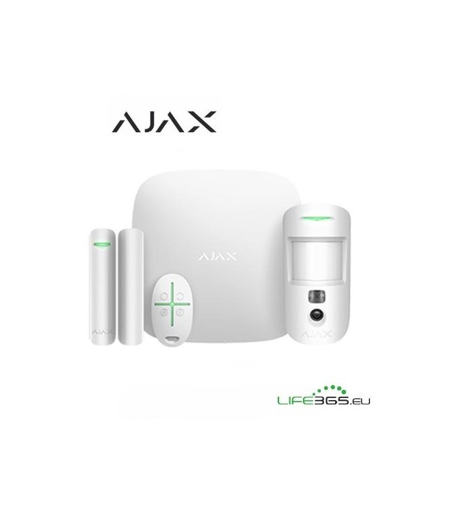 Ajax Kit di base con videocamera (StarterKit Cam) bianco