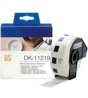 White 12mm 1200psc for Brother P-Touch QL1000 1050 1060