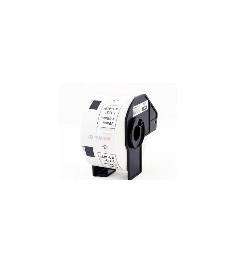 White 39mmX48m Compa Brother P-Touch QL500,550,570,580,710