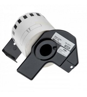 White 62mmX15.24m Compa Brother P-Touch QL1000,1050,1060,820