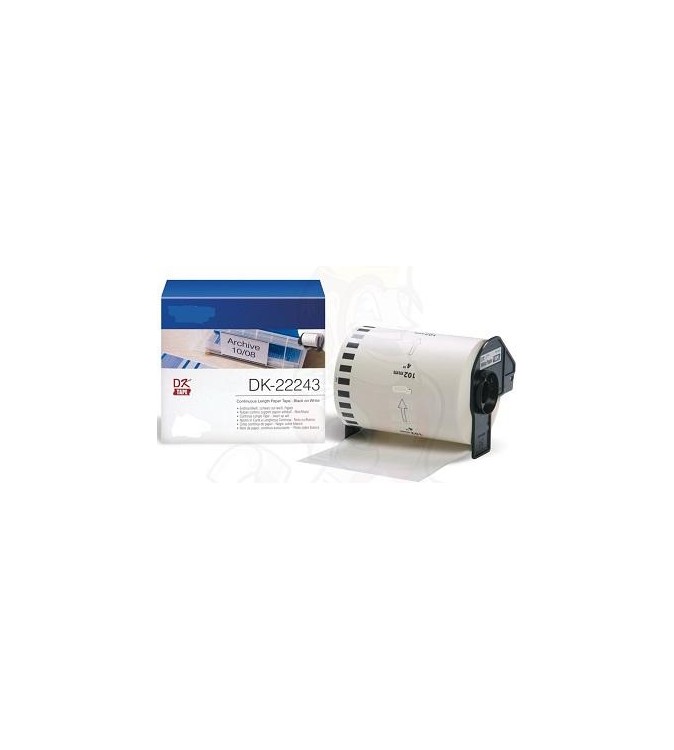 White 102mmX30.48m for Brother P-Touch QL1000 1050 1060