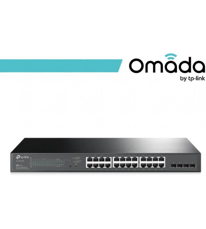Omada Switch Smart 28 porte Gigabit di cui 24 PoE+ 250W
