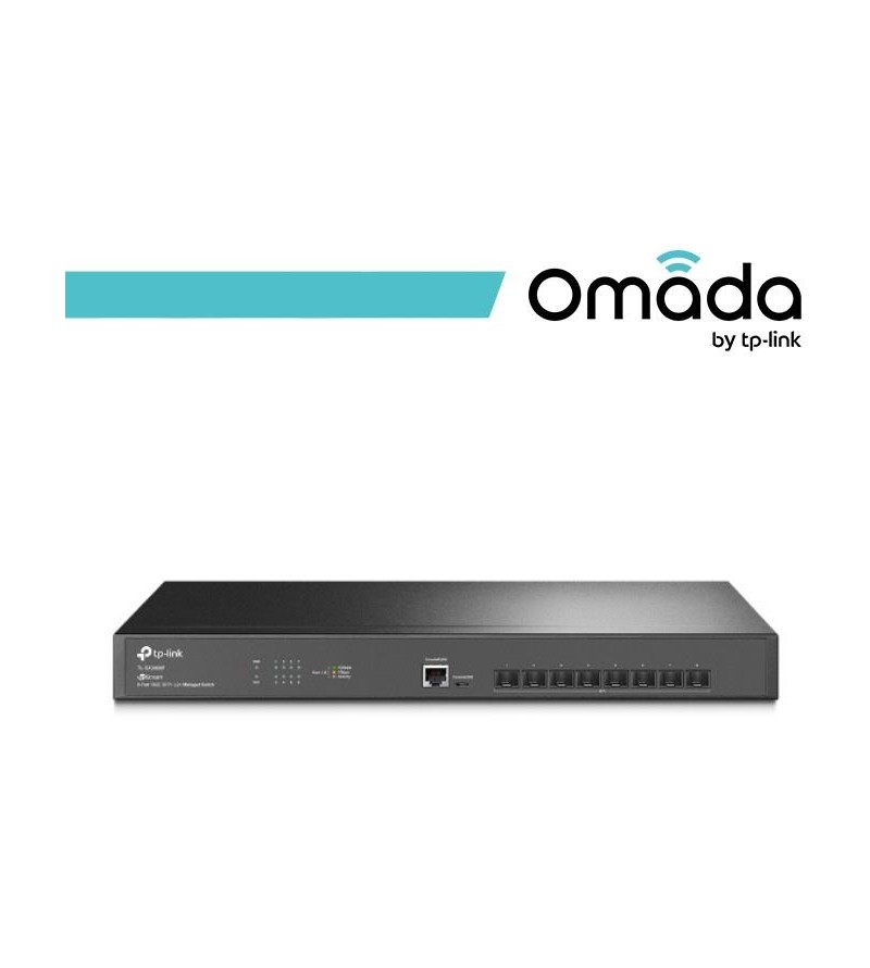 Omada Switch Managed Fibra L2+ 8 Porte 10GE SFP+ - SX3008F