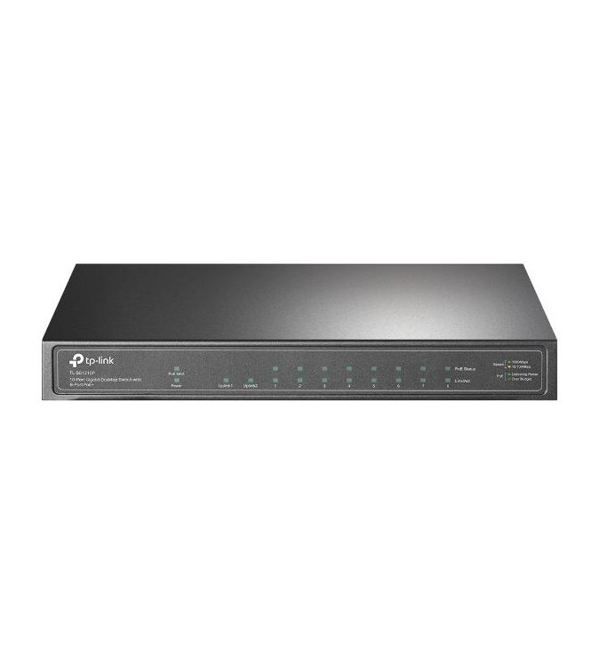 Switch 10 porte Gigabit 8 porte PoE+ 1 SFP TL-SG1210P