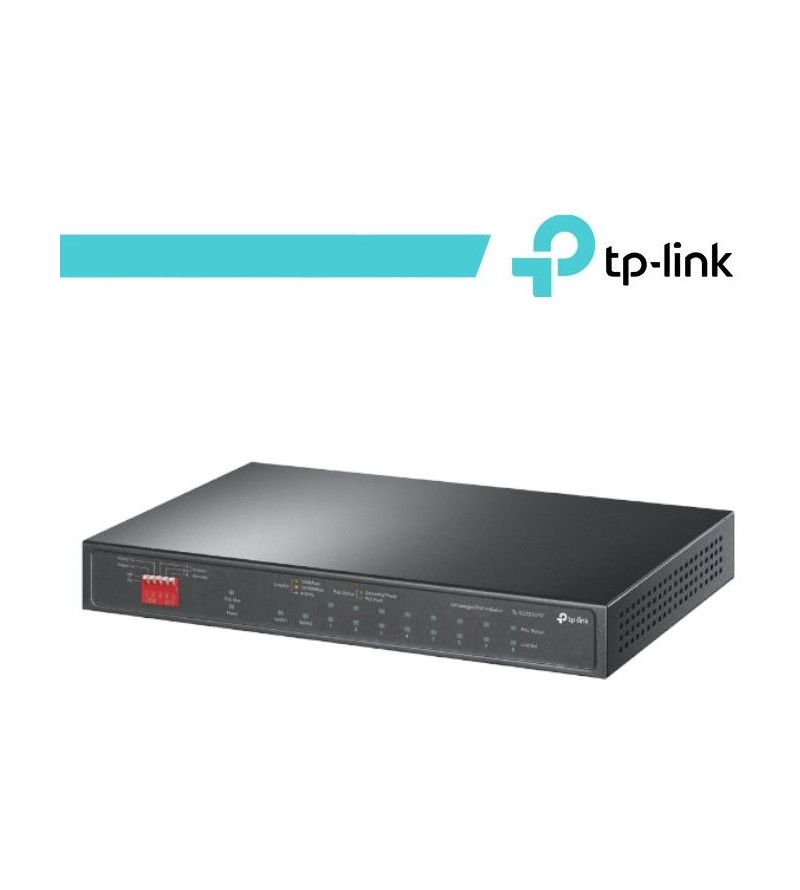 Switch 10 porte Gigabit 6 porte PoE+ 2 PoE++ TL-SG1210PP