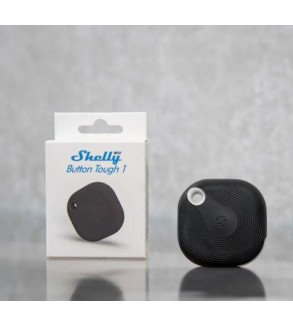 Shelly BLU Button Tough 1 Black - Pulsante Smart Bluetooth IP54 Nero