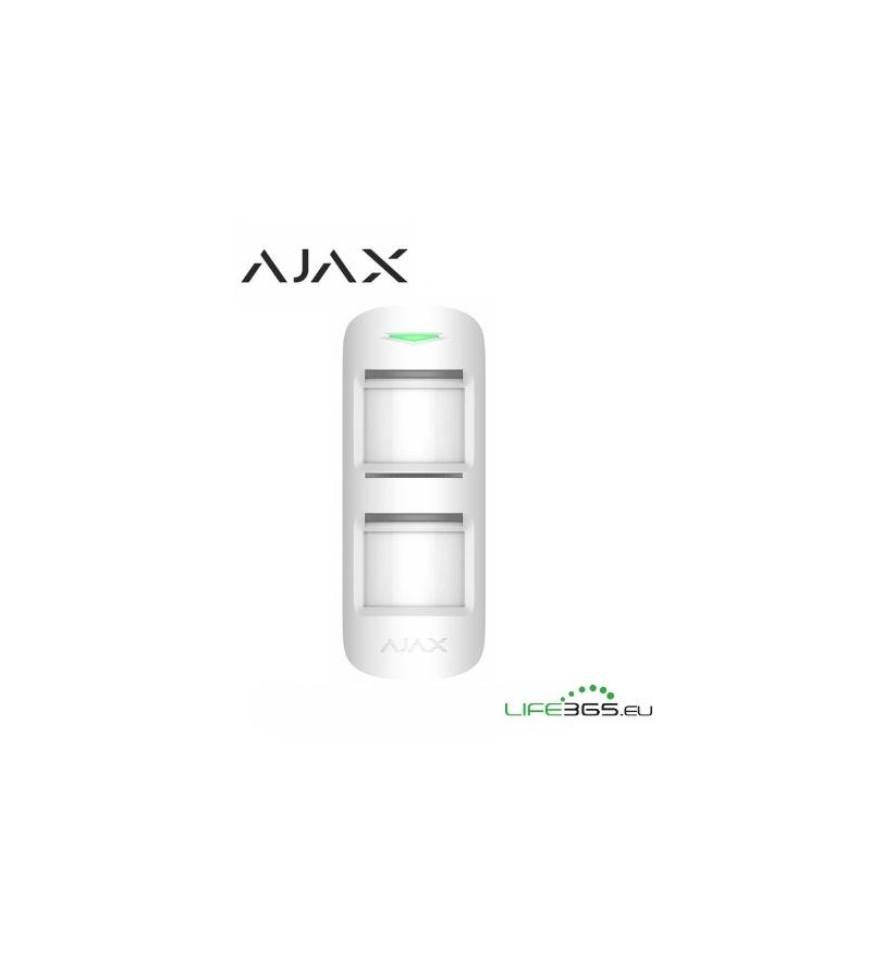 Ajax Sensore di movimento da esterno (MotionProtect Outdoor) bianco