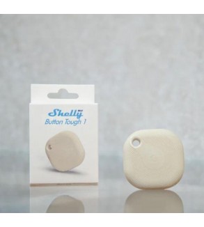 Shelly BLU Button Tough 1 Ivory - Pulsante Smart Bluetooth IP54 Bianco