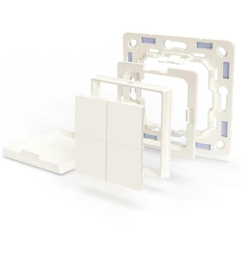 Shelly BLU Wall Switch 4 (+Legrand adapter) - Pulsante a muro Bluetooh 4 tasti