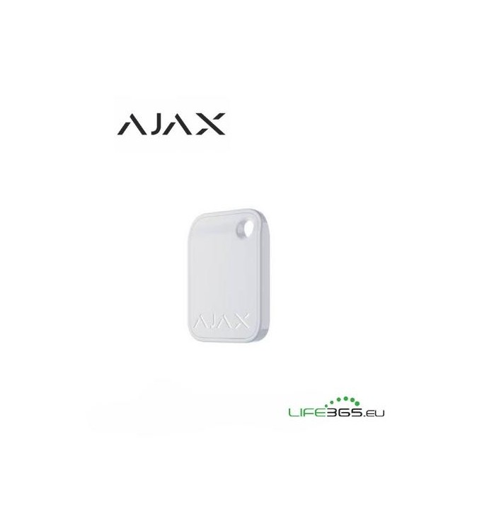 Ajax Tag di accesso (3 pezzi) bianco
