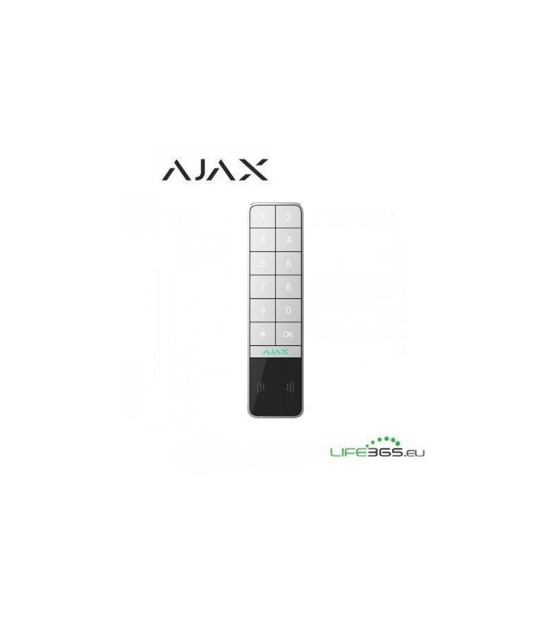 Ajax KeyPad Outdoor Jeweller - Tastiera Outdoor Bianca