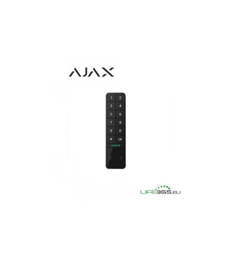 Ajax KeyPad Outdoor Jeweller - Tastiera Outdoor Nera