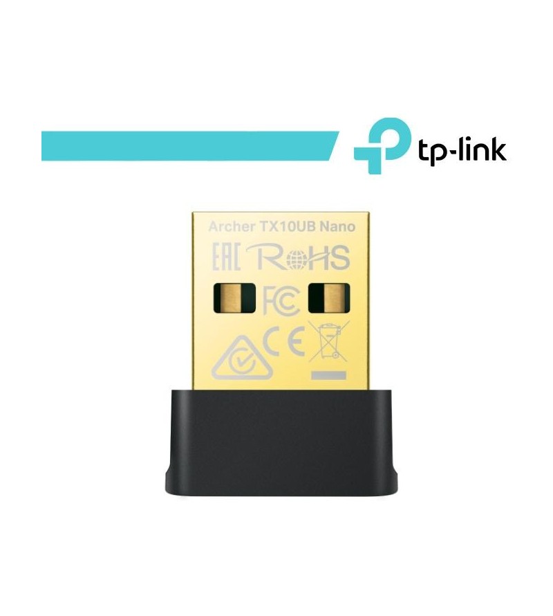 TP-Link AX900 Nano Wi-Fi 6 Bluetooth 5.3 USB Adapter - Archer TX10UB Nano