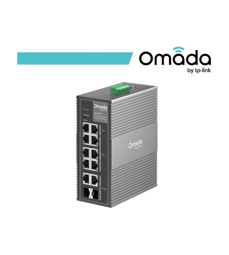 Omada 10-Port Gigabit Industrial Easy Managed Switch - IES210GPP