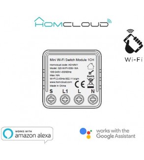 Modulo Interruttore Mini 1CH Wi-Fi da incasso