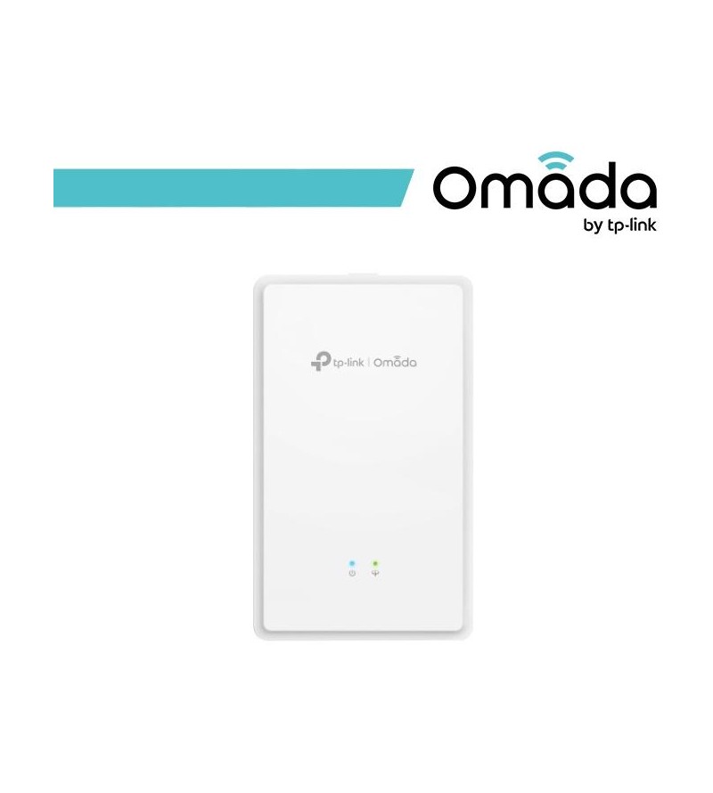 Omada AX1800 Wi-Fi 6 Wall Plate GPON Access Point - EAP625GP-Wall