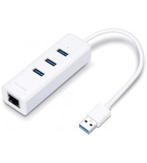TP-Link Adattatore di rete Gigabit 3 Porte USB 3.0 - UE330
