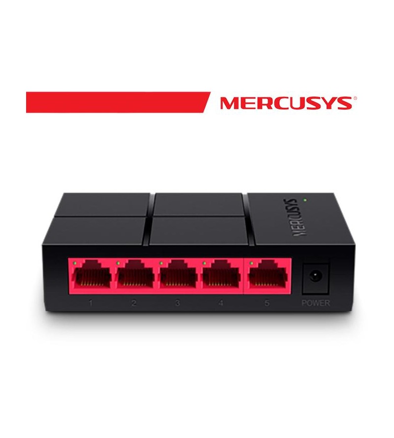 Switch Desktop 5-Porte 10/100/1000Mbps - Mercusys MS105G