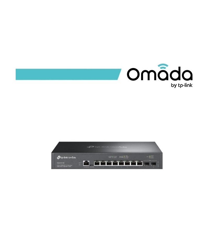 Omada Switch Managed L2+ con 8 Porte 2.5G e slot SFP+ 10GE - SG3210X-M2