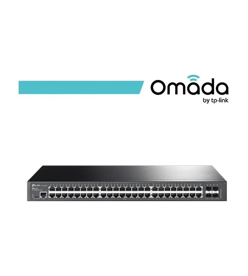 Omada Switch Managed L2+ con 48 Porte Gigabit e 4 Slot SFP+ - SG3452X