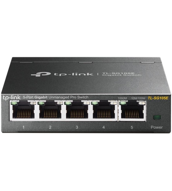 Switch Easy Smart con 5 Porte Gigabit TP-Link TL-SG105E