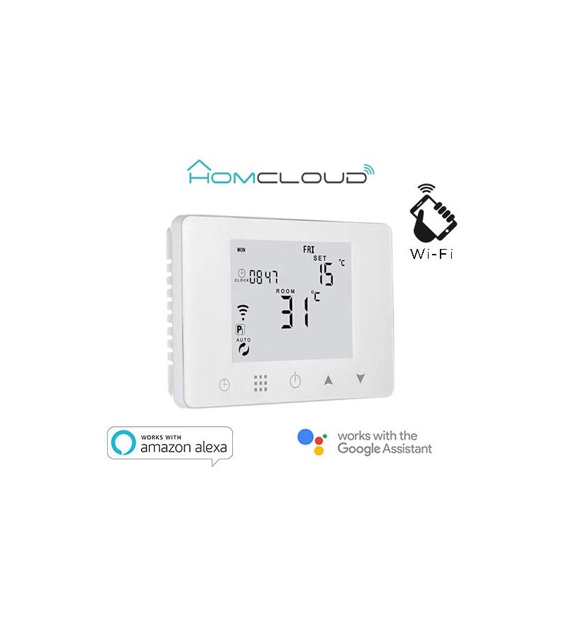 Cronotermostato digitale Homcloud Wi-Fi