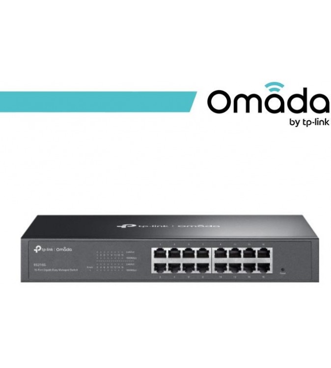 Omada 16-Port Gigabit Easy Managed Switch - ES216G