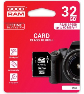 GoodRAM Scheda SD 32GB SDHC - retail blister - S1A0-0320R12