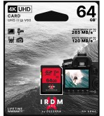 GoodRAM Scheda SD 64GB UHS II V60 - retail blister - IRP-S6B0-0640R12