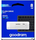GoodRAM Pendrive 8GB UME2 white USB 2.0 - retail blister - UME2-0080W0R11