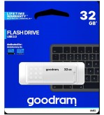 GoodRAM Pendrive 32GB UME2 white USB 2.0 - retail blister - UME2-0320W0R11