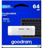 GoodRAM Pendrive 64GB UME2 white USB 2.0 - retail blister - UME2-0640W0R11