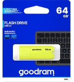 GoodRAM Pendrive 64GB UME2 yellow USB 2.0 - retail blister - UME2-0640Y0R11