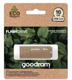 GoodRAM Pendrive 16GB UME3 GREEN USB 3.0 - retail blister - UME3-0160EFR11