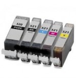 Nero 10ml con chip per Canon Ip3600/IP4600/MP540/MP620/630