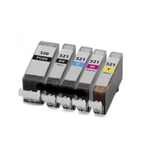 Nero 10ml con chip per Canon Ip3600/IP4600/MP540/MP620/630
