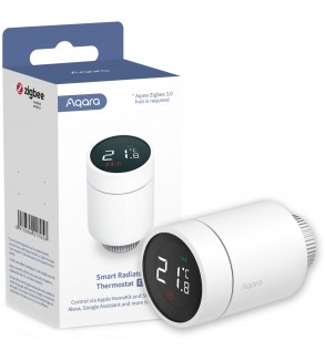 Aqara Termovalvola E1 per radiatori Zigbee con display retroilluminato