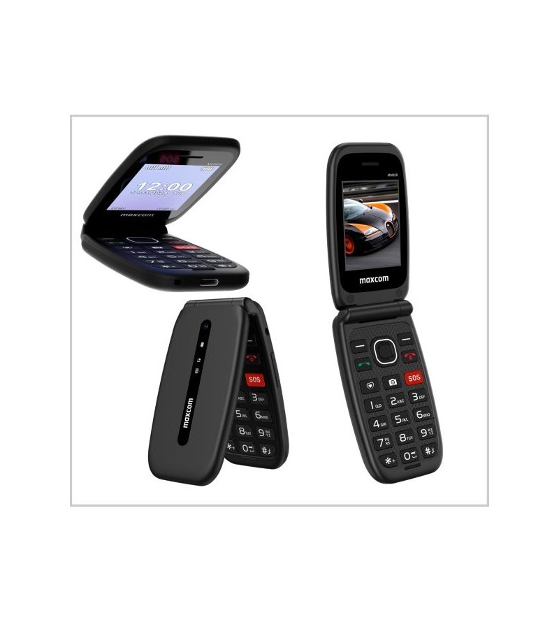 Telefono MAXCOM Comfort MM828 4G Nero