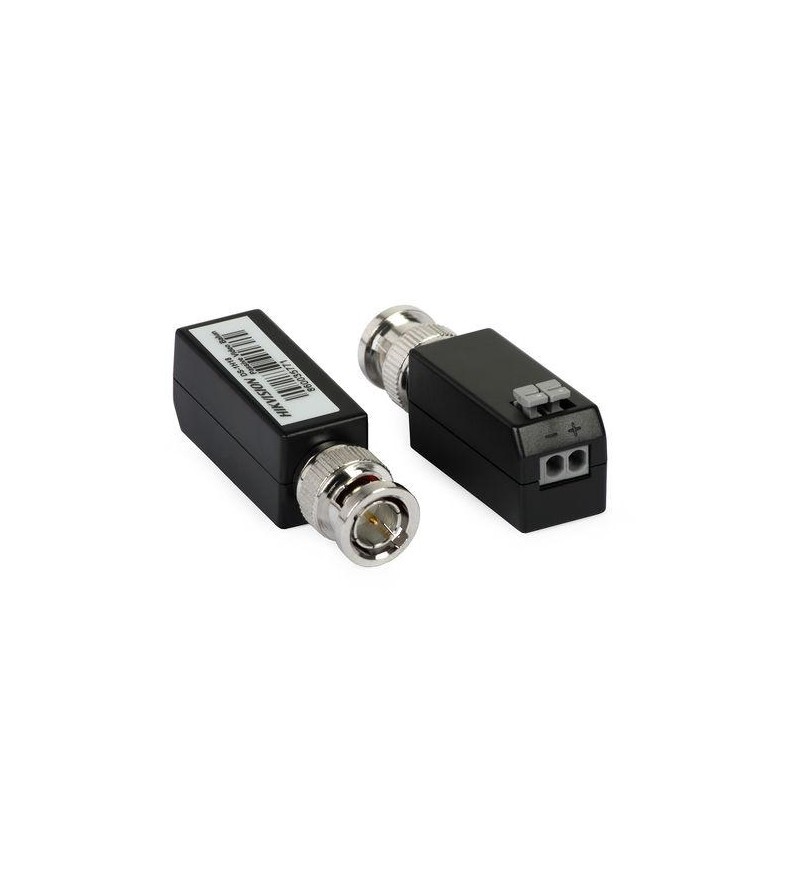 Video balun Passivi, marcati Hikvision  -  1 coppia