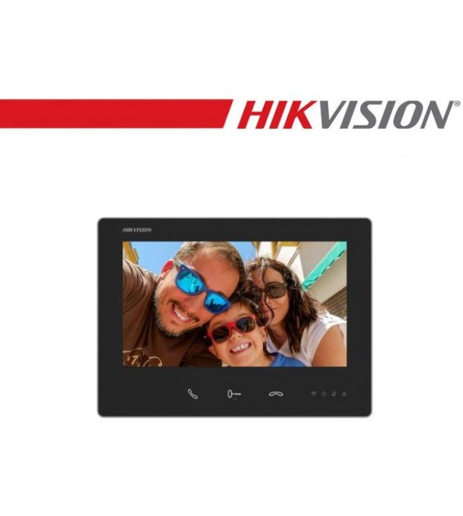 Hikvision Stazione interna HD a 2 fili nera - DS-KH7300EY-WTE2