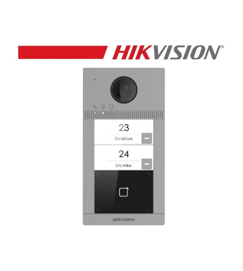 Hikvision 2 Buttons Metal Villa Door Station - DS-KV8213-WME1(C)