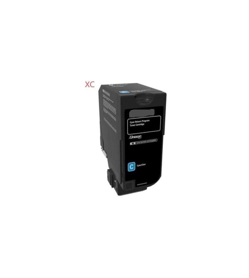 Cyan compatible para Lexmark CS632/CX635-11.7K